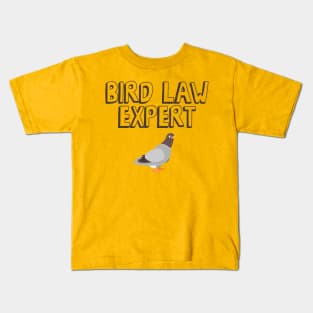 Bird Law Expert Kids T-Shirt